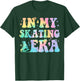 In My Skating Era Skater Coach Figure Hockey Ice Skate T-Shirt - T-Shirt | Forest