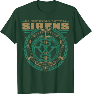Sleeping With Sirens - Green Madness - Official Merchandise T-Shirt - T-Shirt | Forest