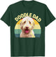 Funny Doodle Dad Art Papa Daddy Goldendoodle Lover T-Shirt - T-Shirt | Forest