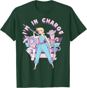 Disney Pixar Toy Story Little Bo Peep I'm In Charge T-Shirt - T-Shirt | Forest