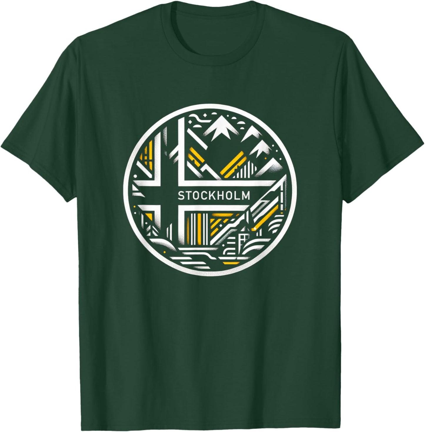 Stockholm Sverige - Stockholm Sweden T-Shirt - T-Shirt | Forest