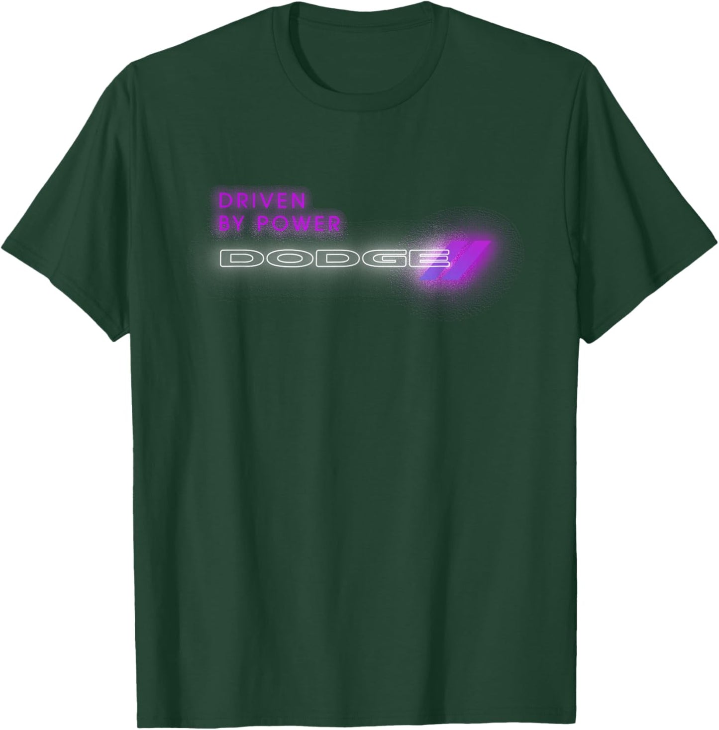 Dodge Driven By Power T-Shirt - T-Shirt | Forest