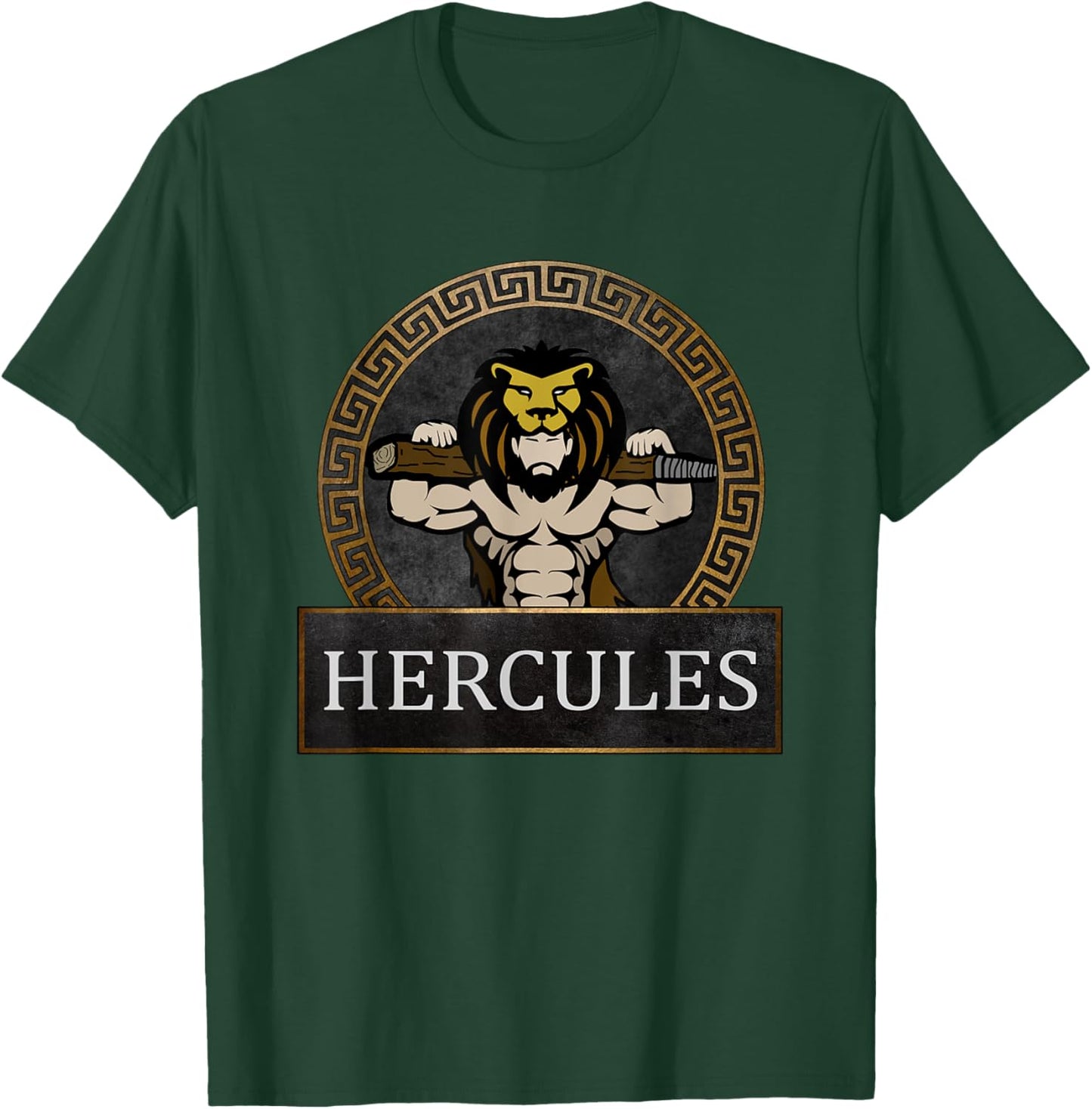 Ancient Roman Hero Hercules Strength of the Gods T-Shirt - T-Shirt | Forest