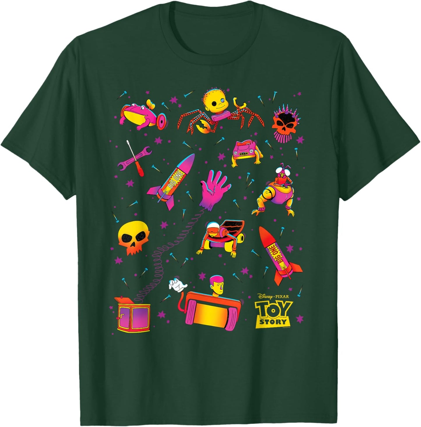 Disney and Pixar’s Toy Story Sid’s Mutant Toys Halloween T-Shirt - T-Shirt | Forest
