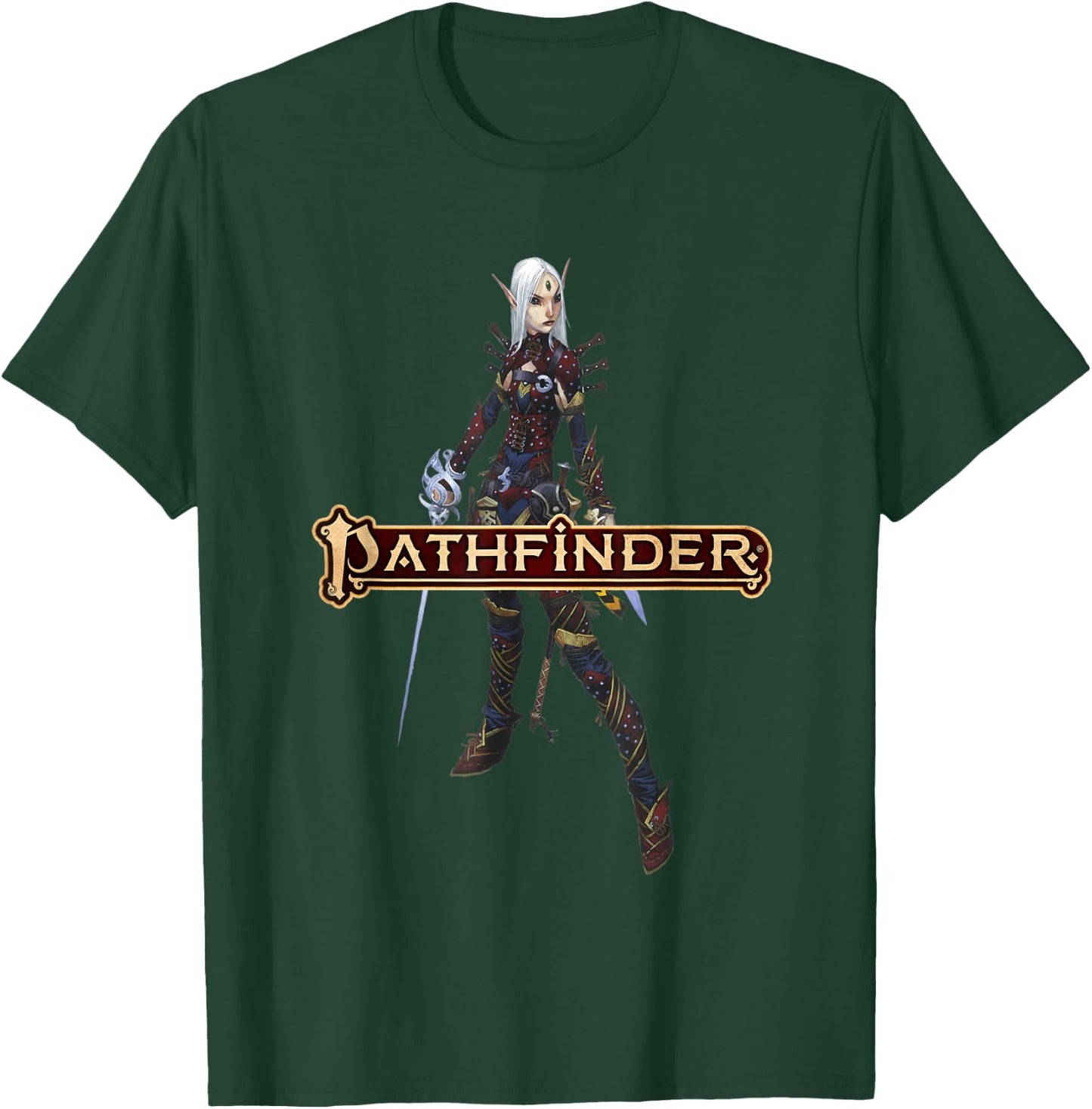 Pathfinder Merisiel the Rogue T-Shirt - T-Shirt | Forest