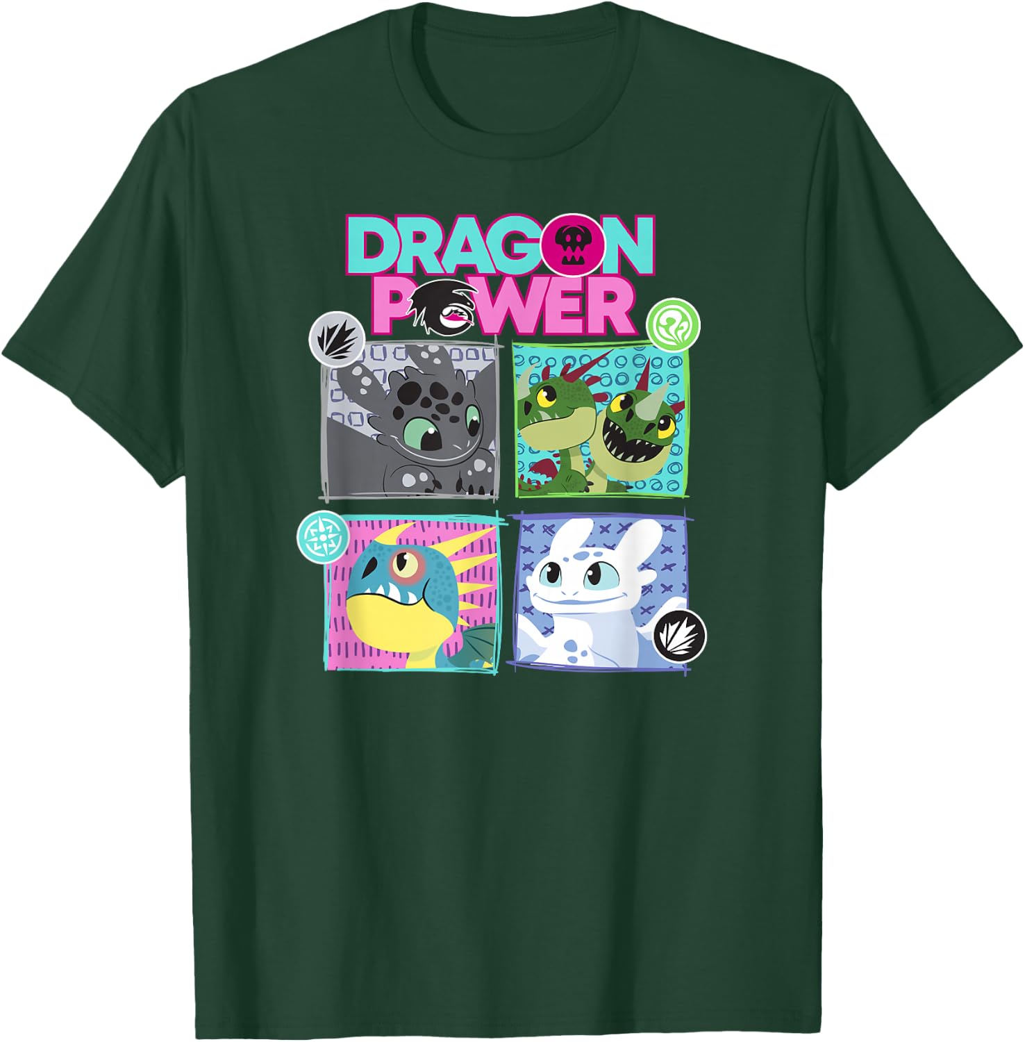 How to Train Your Dragon 3 Hidden World Dragon Power T-Shirt - T-Shirt | Forest