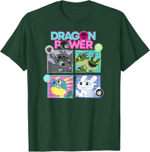 How to Train Your Dragon 3 Hidden World Dragon Power T-Shirt - T-Shirt | Forest