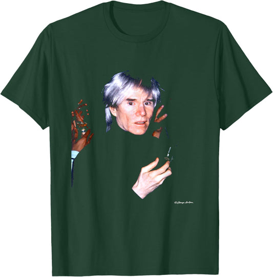 Andy Warhol Artist & Director At Studio 54 By George DuBose T-Shirt - T-Shirt | Forest