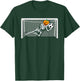 Skeleton Soccer Goal Keeper Halloween Pumpkin Goalie T-Shirt - T-Shirt | Forest