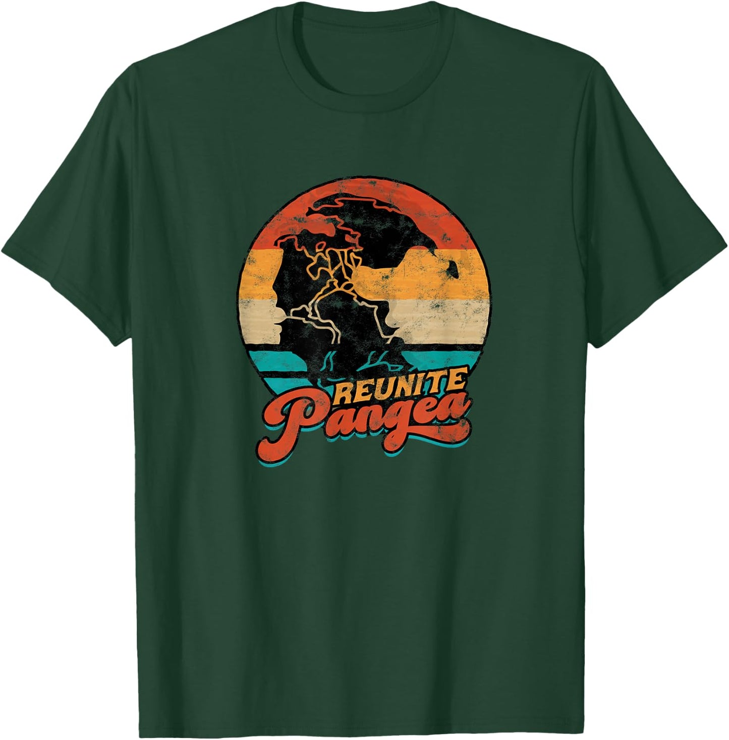 Reunite Pangea - pangea T-Shirt - T-Shirt | Forest