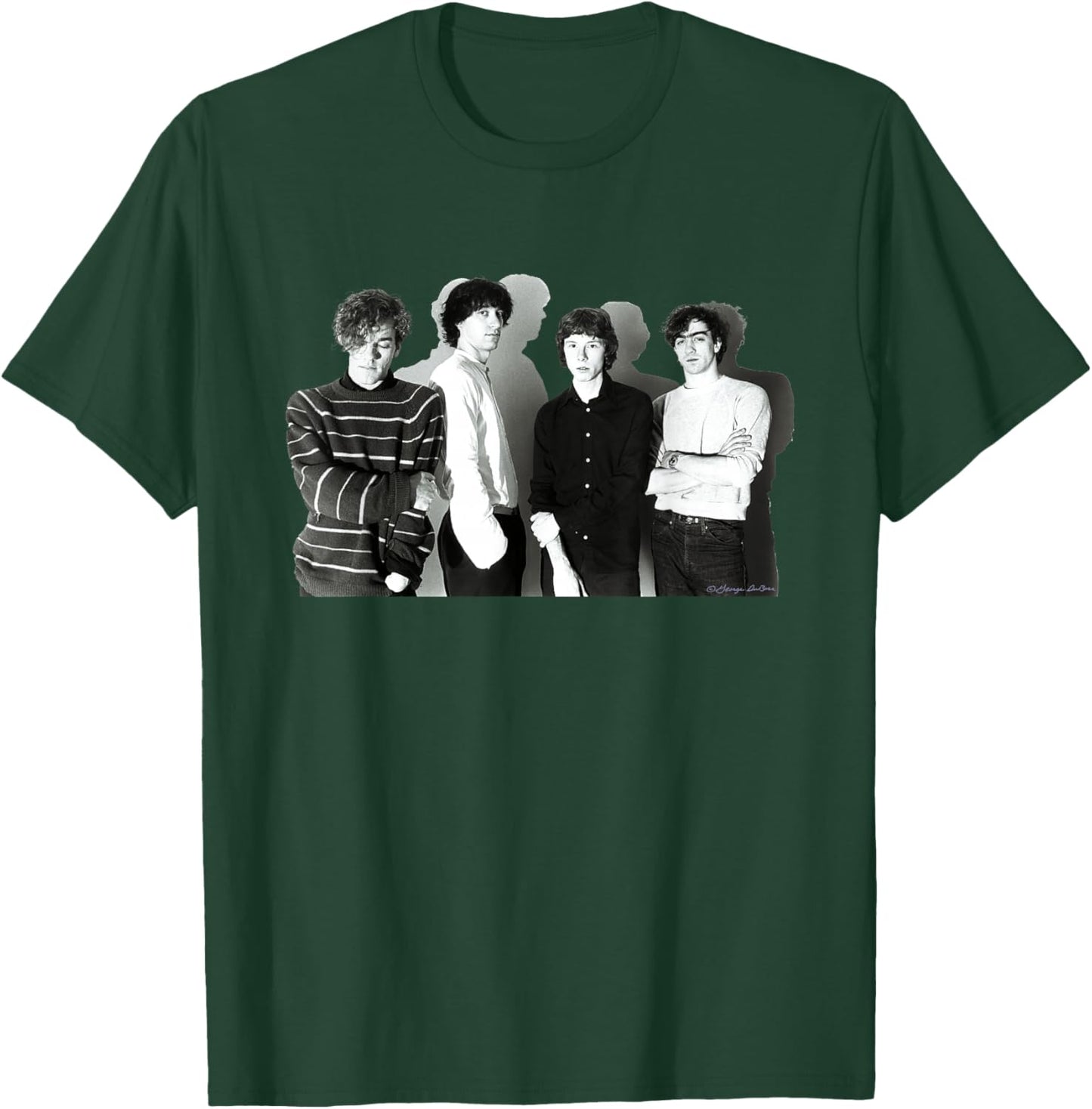 REM Early Band Photo By George DuBose T-Shirt - T-Shirt | Forest