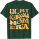 In My Schnoodle Mom Era Groovy Schnoodle Dog T-Shirt - T-Shirt | Forest