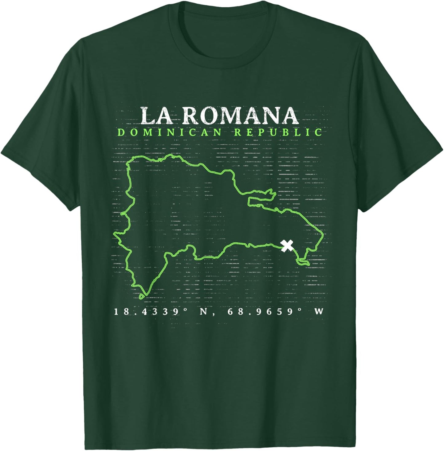 Dominican Republic La Romana T-Shirt - T-Shirt | Forest