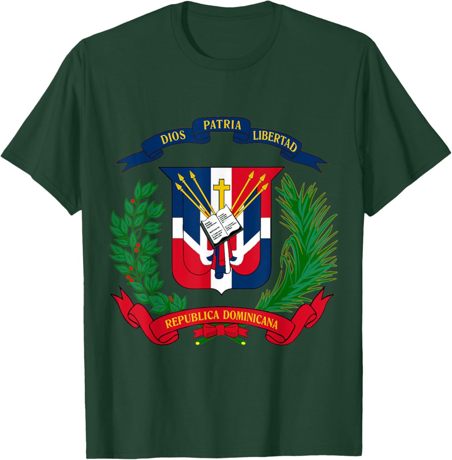 Escudo Dominicano T-Shirt - T-Shirt | Forest