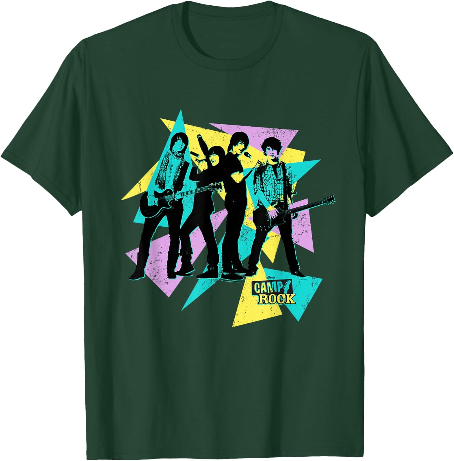 Disney Channel Camp Rock Mitchie Torres and Connect 3 T-Shirt - T-Shirt | Forest