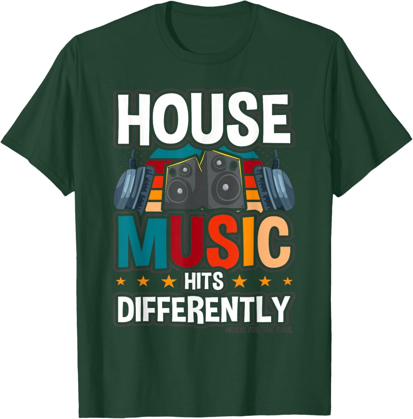 House Music Deep House Dance T-Shirt - T-Shirt | Forest