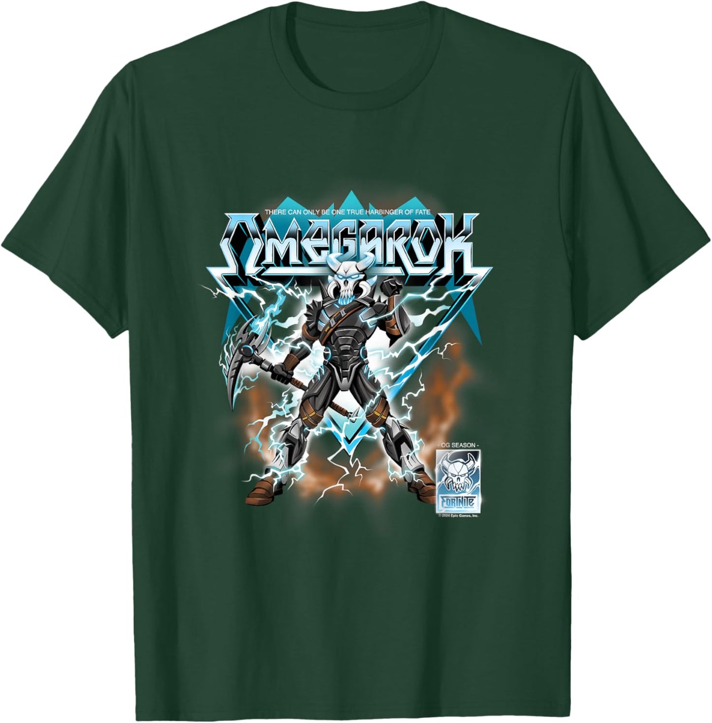 Fortnite Omegarok True Harbinger Of Fate T-Shirt - T-Shirt | Forest