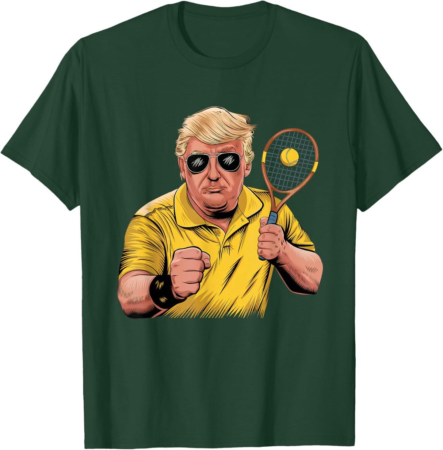 Funny Pickleball Player Paddleball Lover Coach Men Women Kid T-Shirt - T-Shirt | Forest