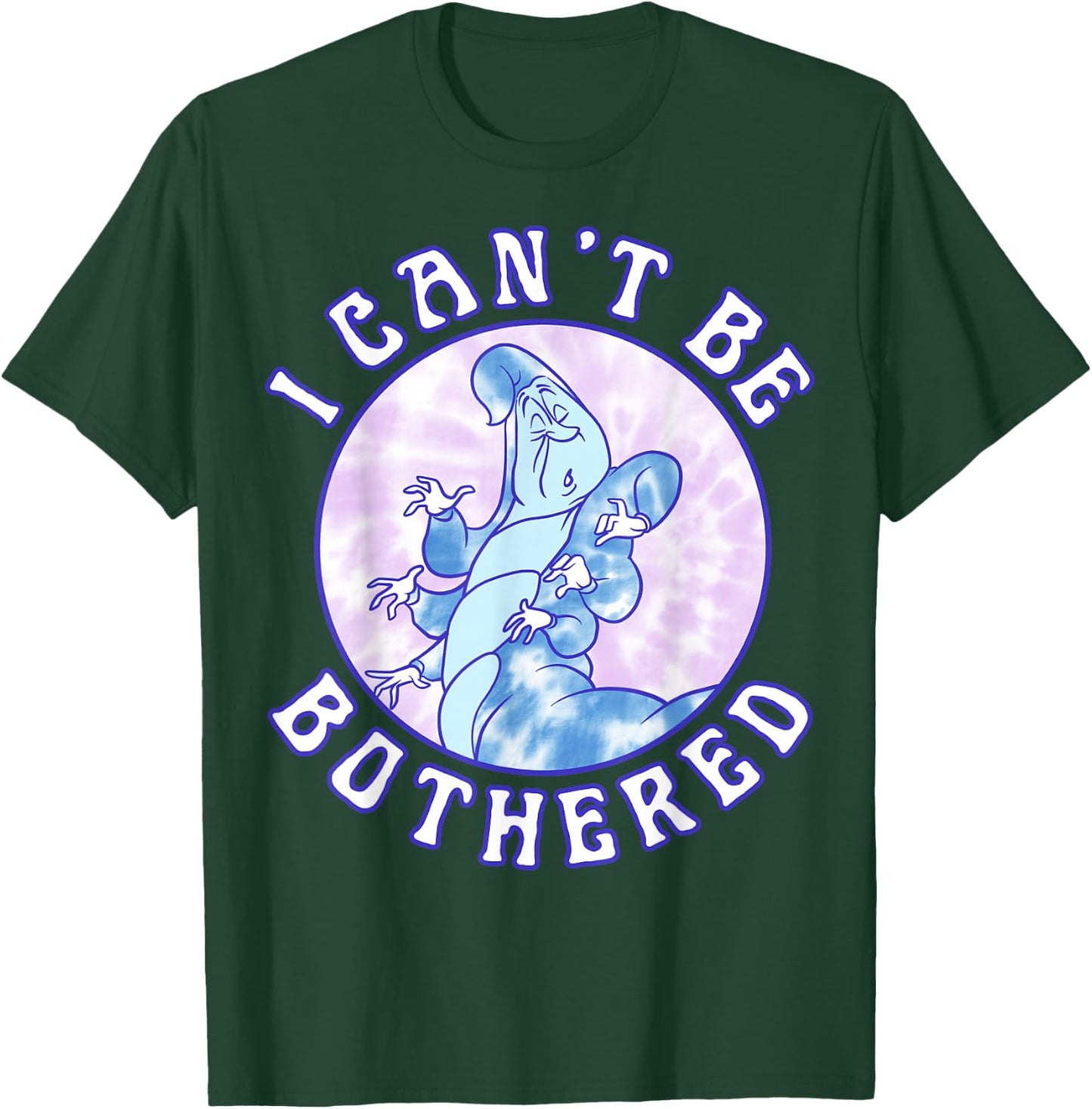 Disney Alice in Wonderland Caterpillar I Can't Be Bothered Small T-Shirt - T-Shirt | Forest