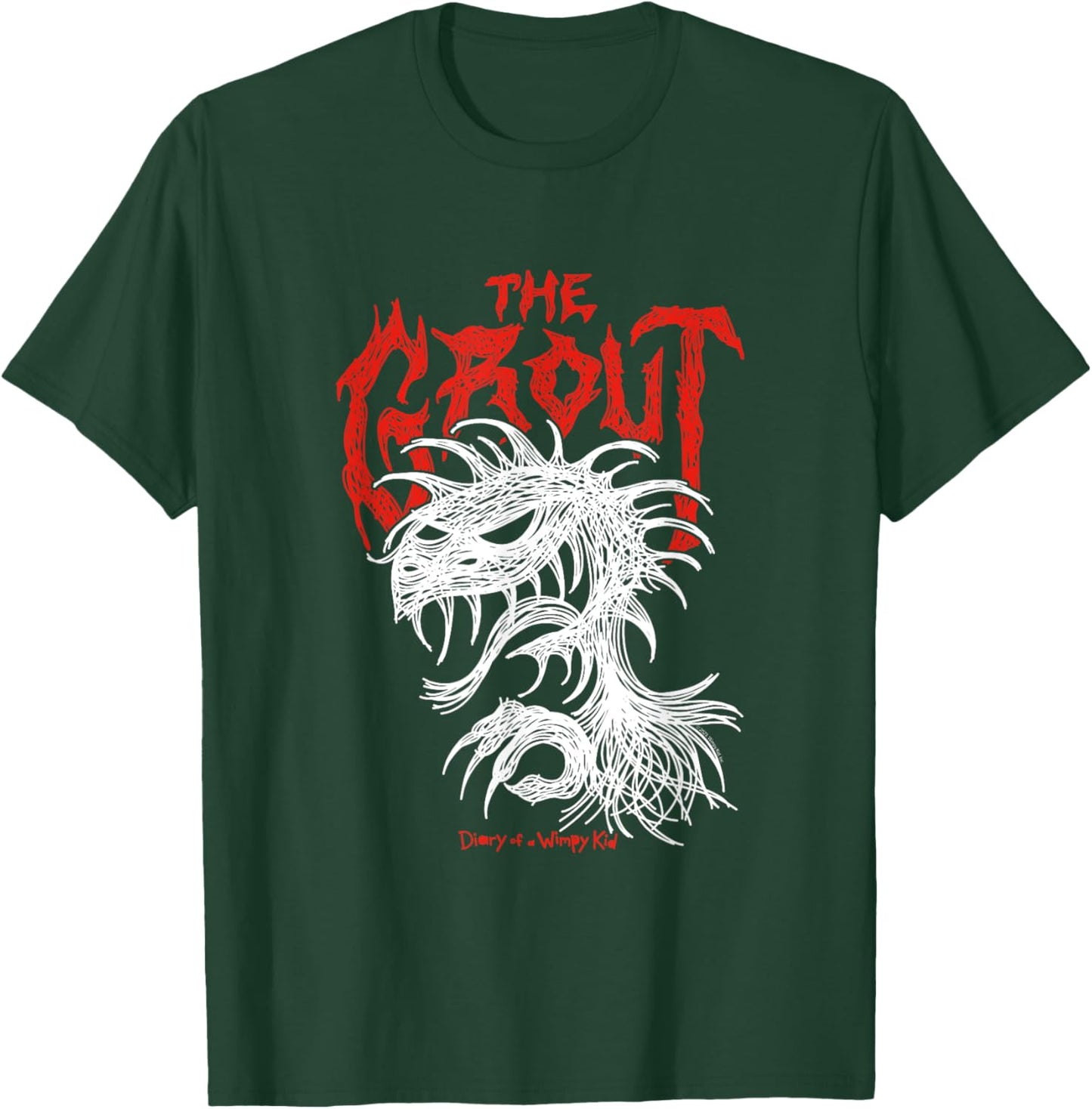 Diary of a Wimpy Kid The Grout Heavy Metal Logo Funny T-Shirt - T-Shirt | Forest