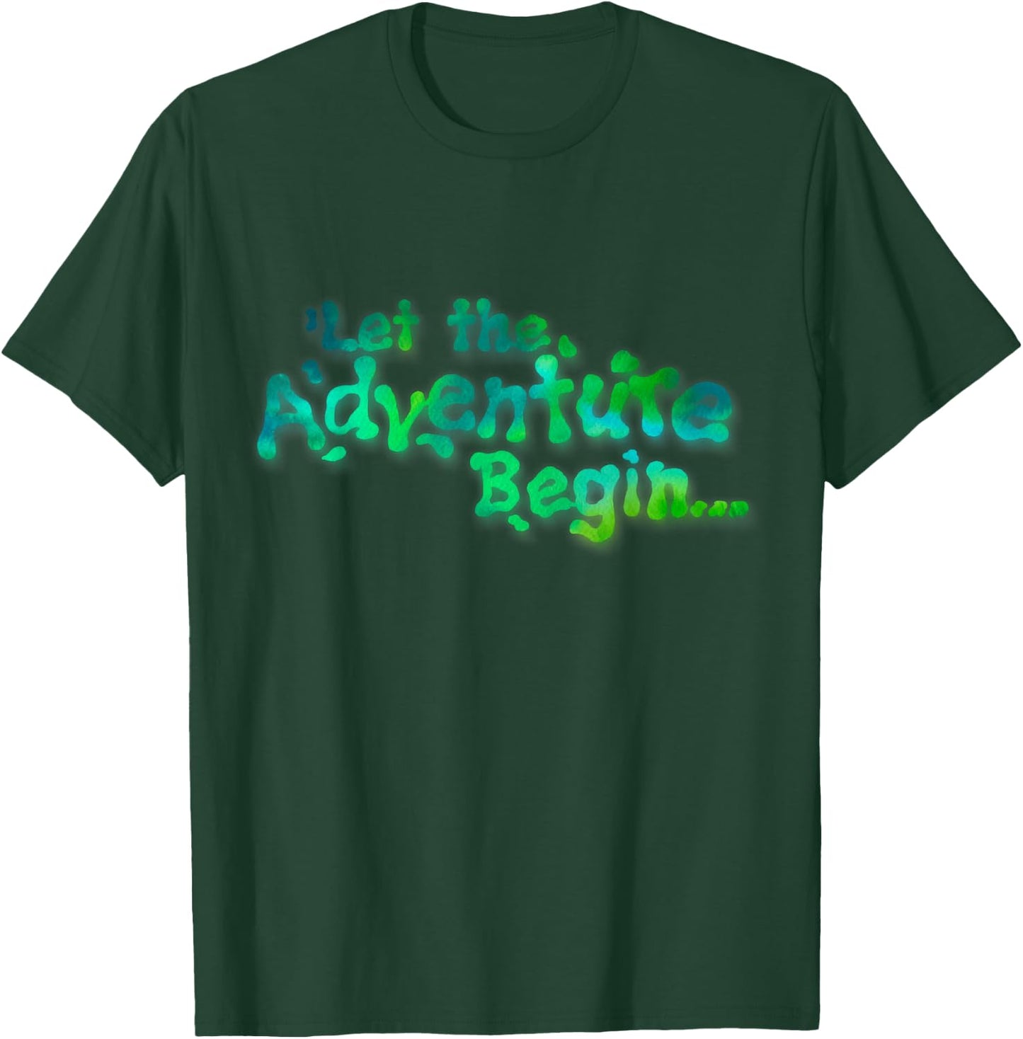 Let the Adventure Begin T-Shirt - T-Shirt | Forest