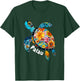 Palau Souvenir Store Palau - -Adults, -Kids - Black - Small - Short Sleeve - - Modern - Cartoon - People - Swimming - Theme T-Shirt - T-Shirt | Forest
