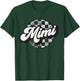 Funny Retro Checkered Mimi Race Vintage Matching Family T-Shirt - T-Shirt | Forest