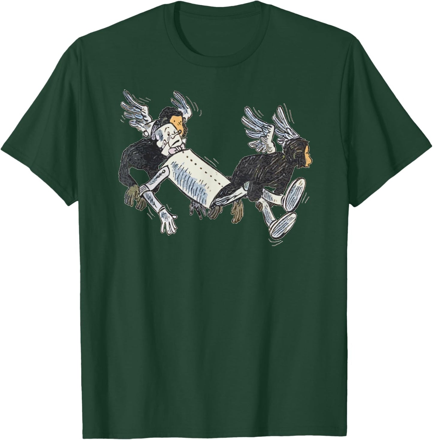 Flying Monkeys TinMan Shirt Art The Wizard Of OZ Tin man T-Shirt - T-Shirt | Forest