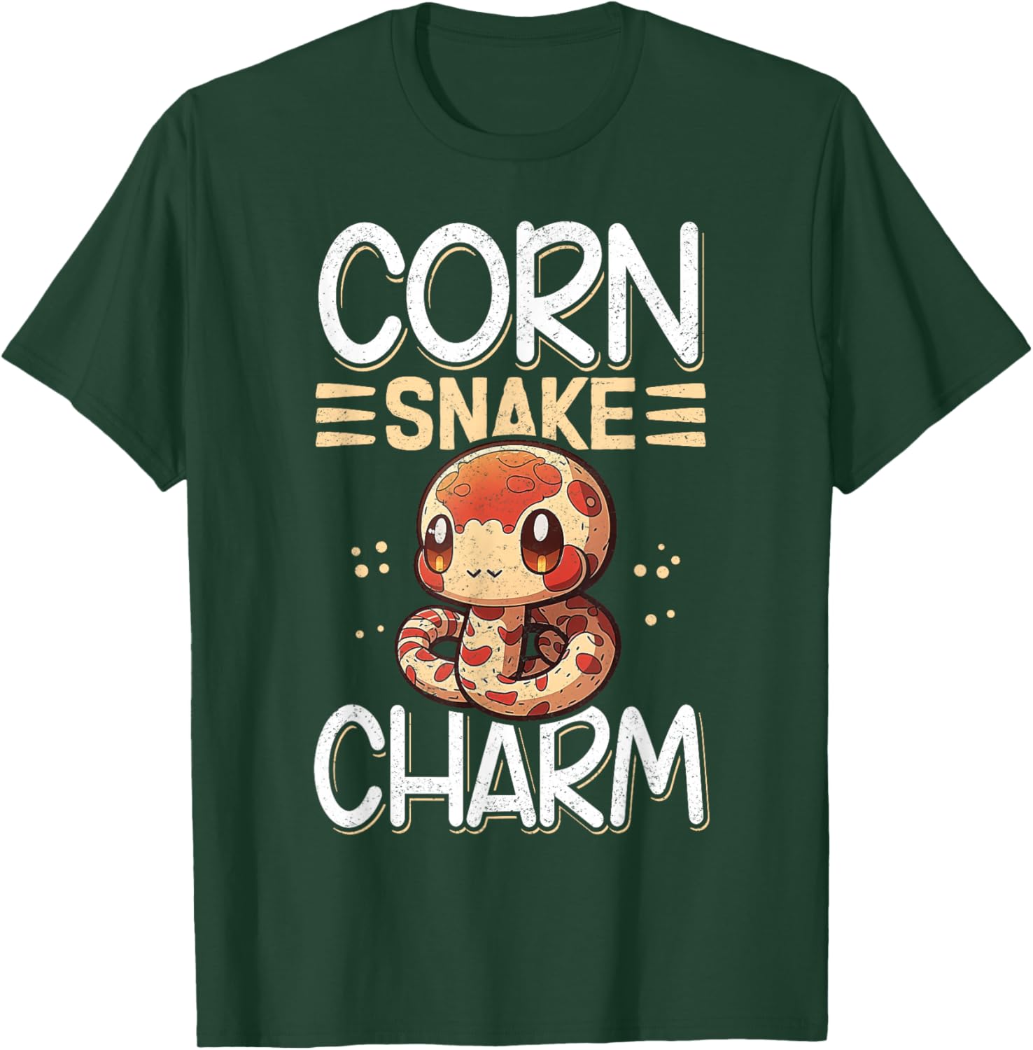 Corn Snake Charm Grass Snake Reptile T-Shirt - T-Shirt | Forest