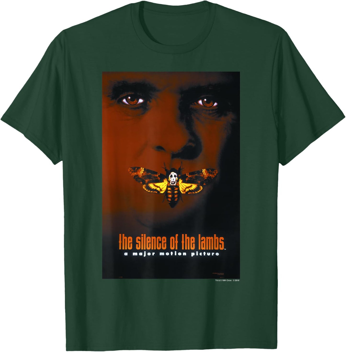 The Silence Of The Lambs Moth Poster T-Shirt - T-Shirt | Forest