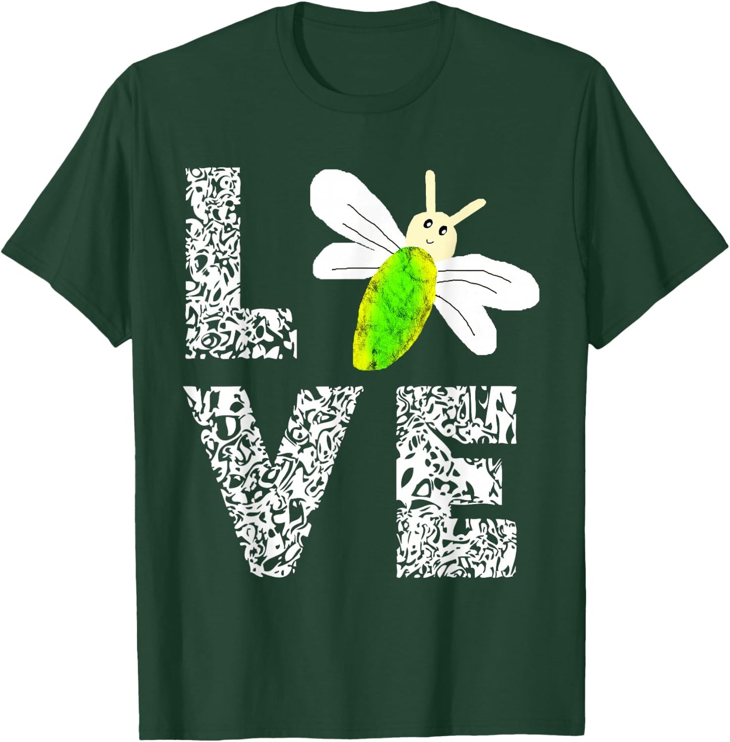 Firefly Love Lightning Bugs Insects Catch Fireflies T-Shirt - T-Shirt | Forest