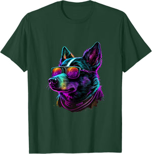 Australian Cattle Dog Dogs Australian Cattle Dogs Men Women Girls Kids T-Shirt - T-Shirt | Forest
