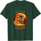 Petra Jordan Retro Distressed Circle T-Shirt - T-Shirt | Forest