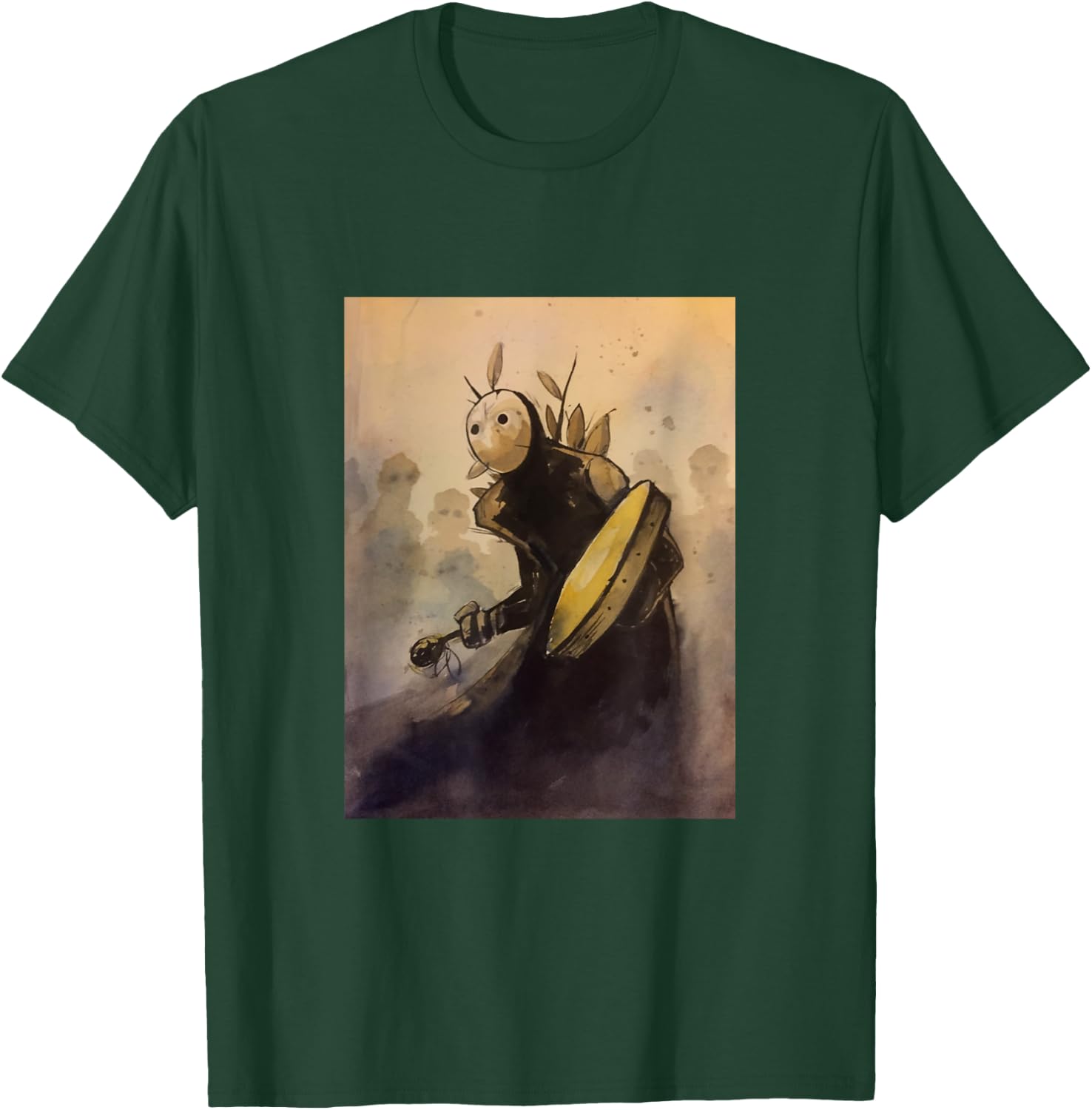 Shaman Drumming T-Shirt - T-Shirt | Forest