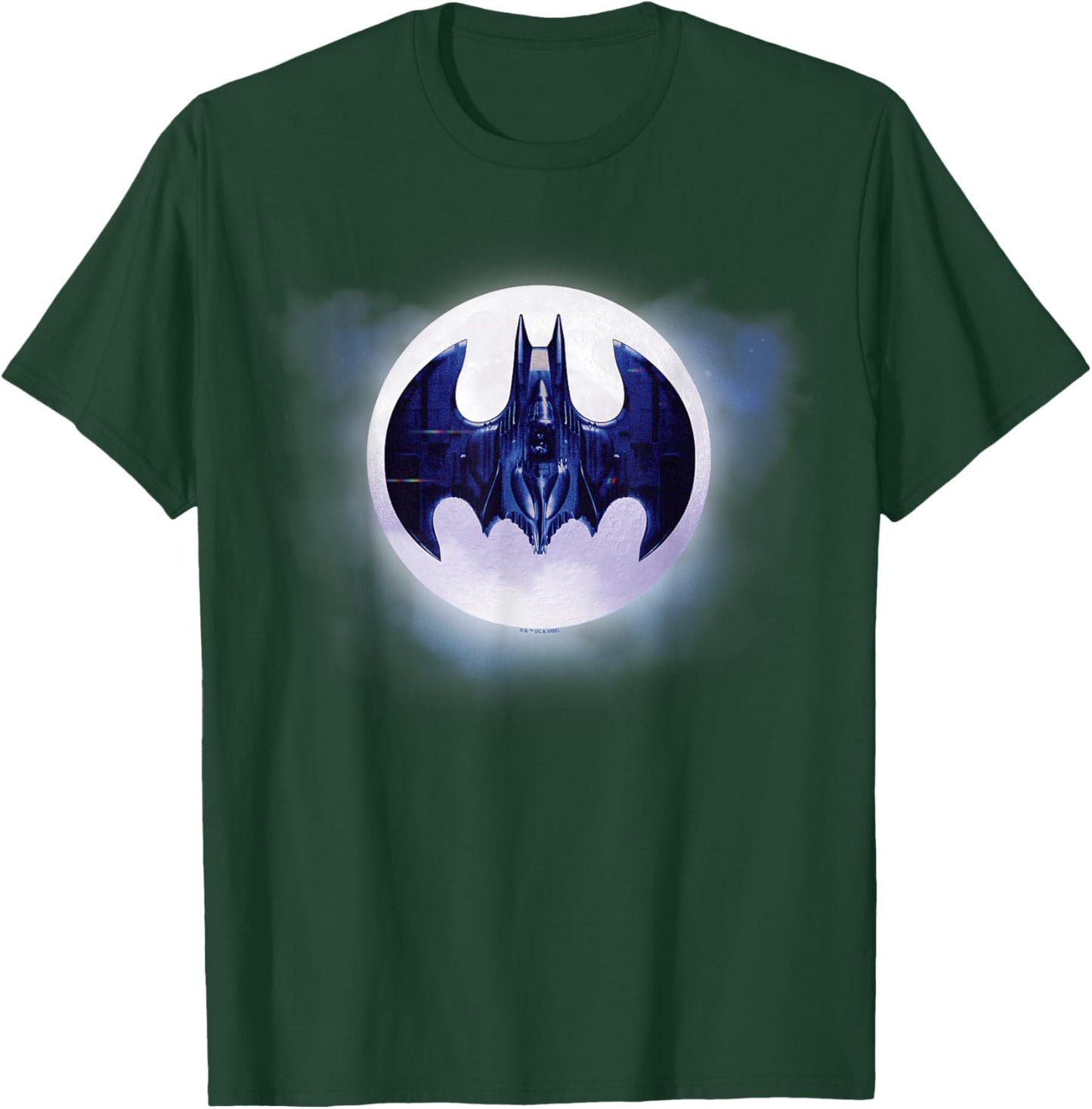 Batman 1989 Batwing Moon T-Shirt - T-Shirt | Forest