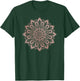 Lotus Flower Ornate Yoga Mandala T-Shirt - T-Shirt | Forest