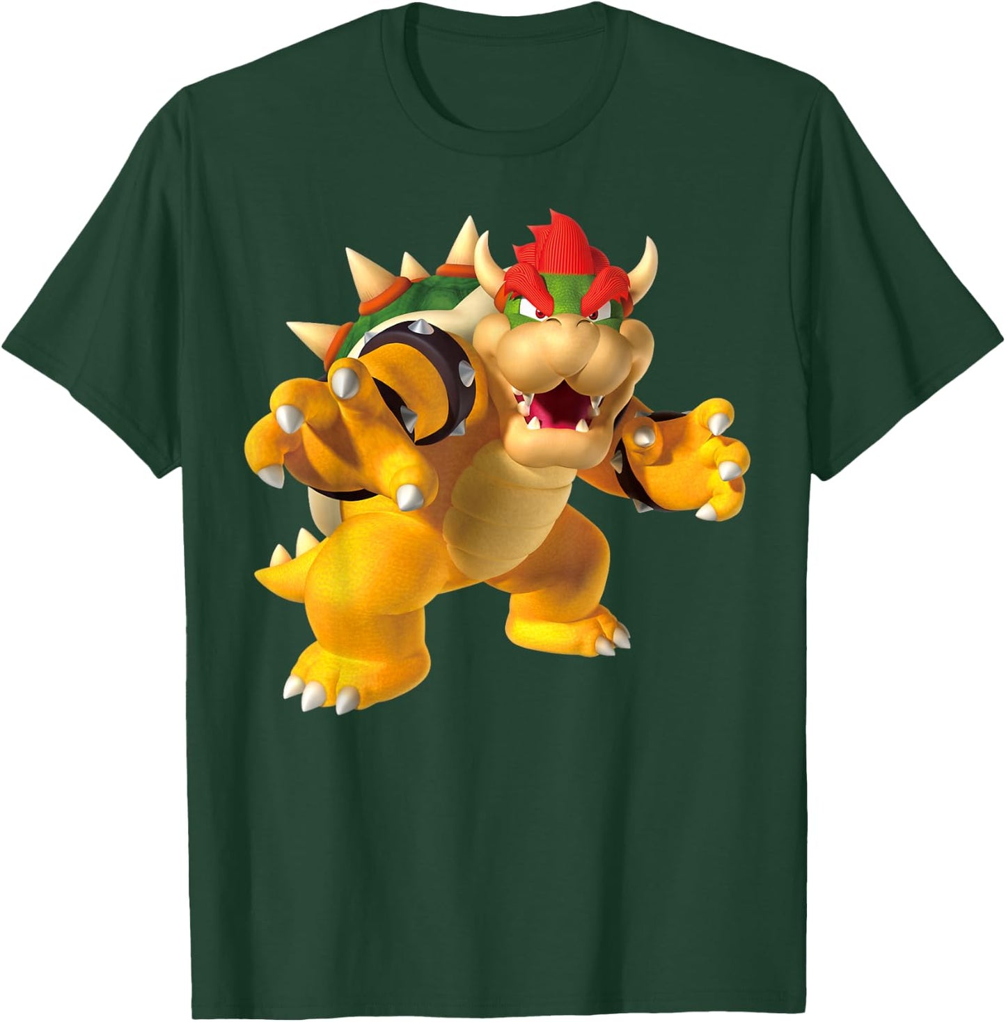 Super Mario Bowser 3D Poster T-Shirt - T-Shirt | Forest