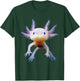 Axolotl Mexican Walking Fish Cute Amphibian Axolotl T-Shirt - T-Shirt | Forest