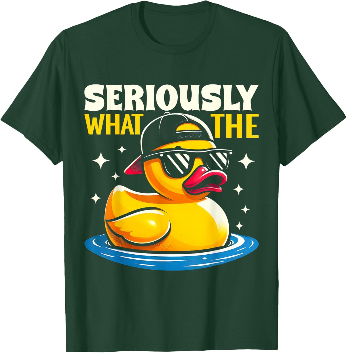 Seriously What The Duck Shirt - Funny Duck Lover T-Shirt - T-Shirt | Forest