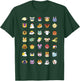 Animal Crossing: New Horizons Vintage Nintendo Faces Line Up T-Shirt - T-Shirt | Forest