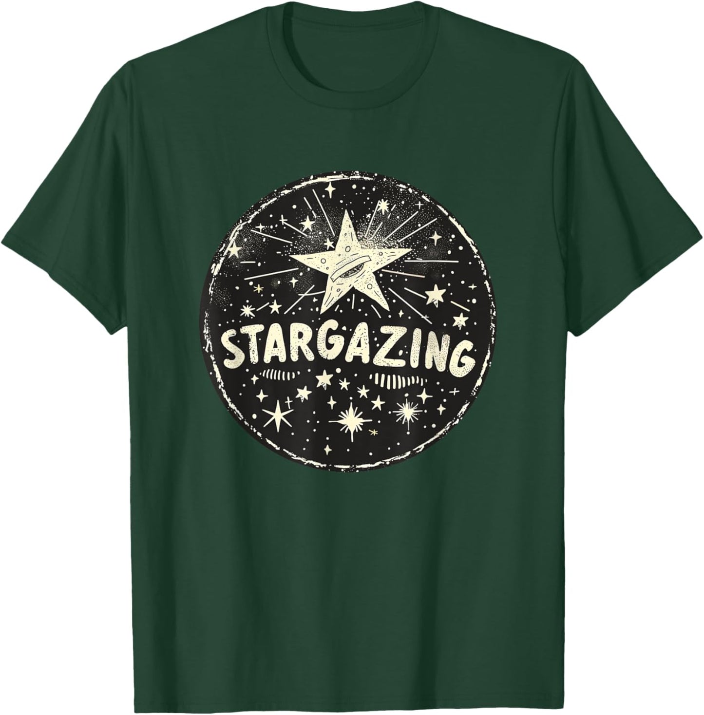 Cool stargazing Outfit T-Shirt - T-Shirt | Forest