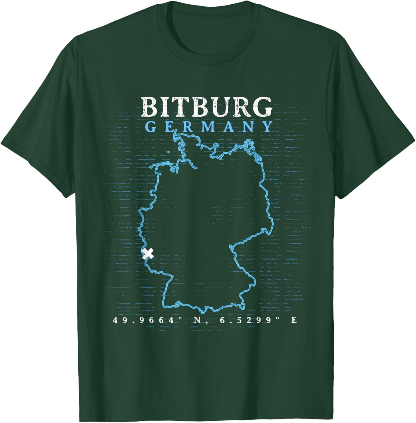 Germany Bitburg T-Shirt - T-Shirt | Forest