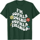 Retro Groovy Im Sophia Doing Sophia Things Funny Mother's T-Shirt - T-Shirt | Forest
