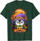 Halloween Penguin Witch Pumpkin Cute Costume Boys Girls Kids T-Shirt - T-Shirt | Forest
