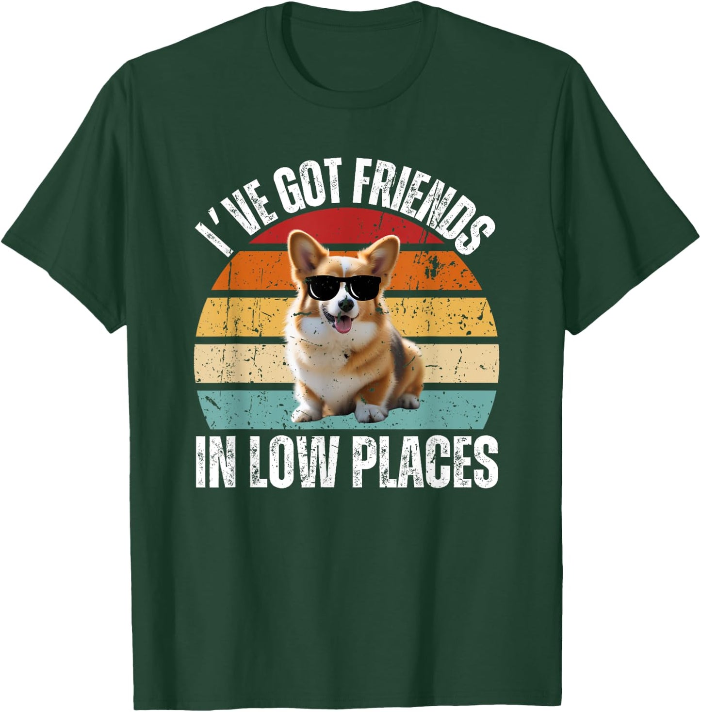 Cute Corgi Art Pet Dog Cardigan Corgi Women Kids T-Shirt - T-Shirt | Forest