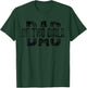 Dad of Two Girls Gifts Daddy of 2 Daughters Father's Day T-Shirt - T-Shirt | Forest