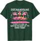 Flamingo Shenanigans Because Life Is More Fun T-Shirt - T-Shirt | Forest