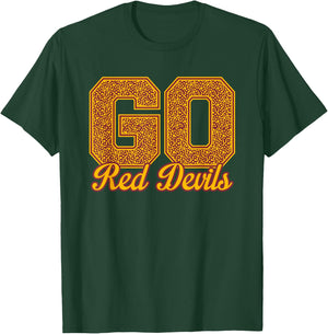 Russell Red Devils GO! School Pride T-Shirt - T-Shirt | Forest