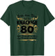 80 Jahre alt Mama Oma 80.Geburtstag Sprüche lustig Frauen T-Shirt - T-Shirt | Forest