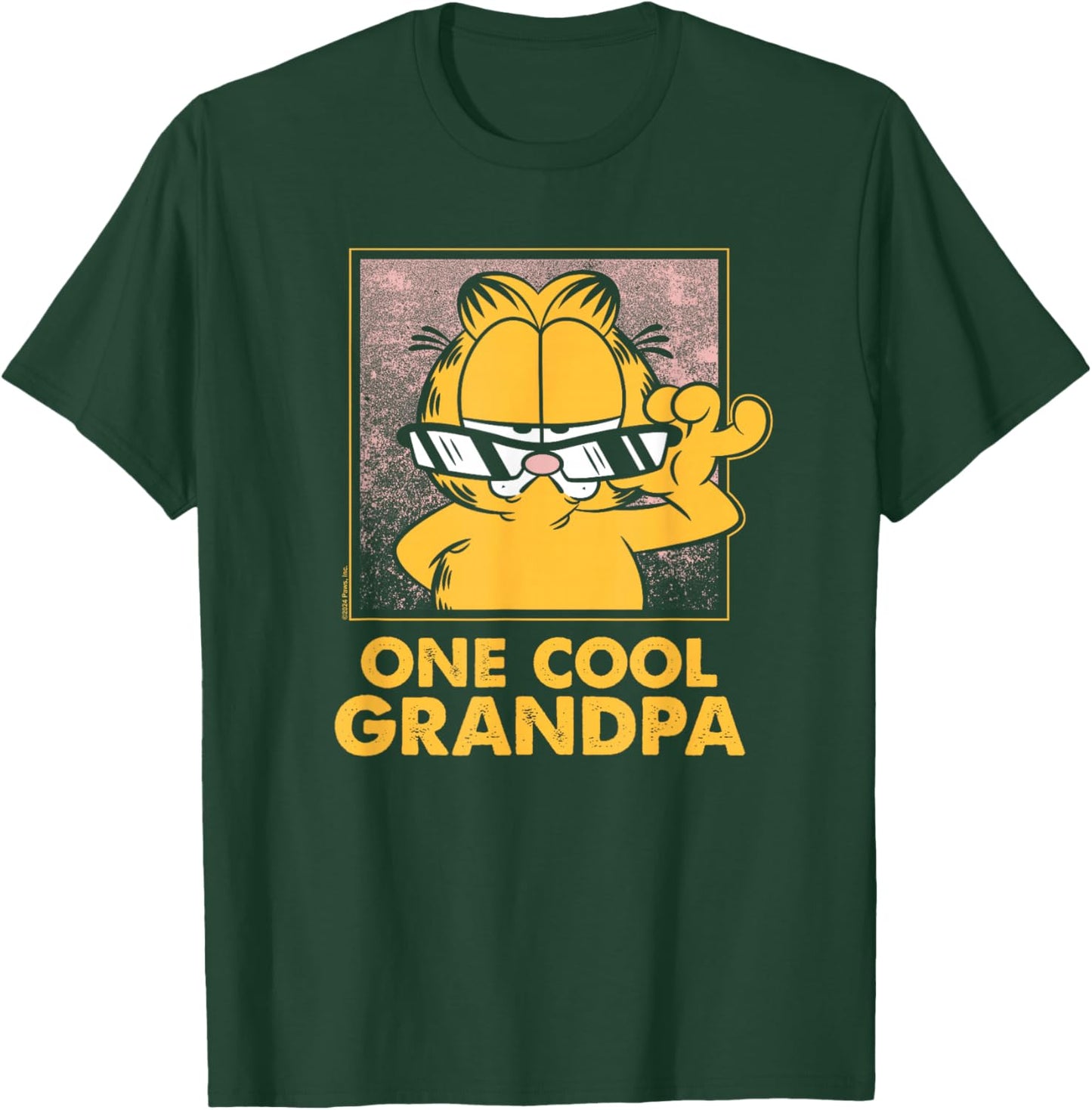 Garfield One Cool Grandpa T-Shirt - T-Shirt | Forest
